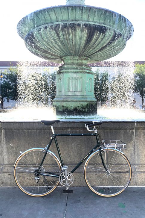 CIÖCC Porteur, Urban Racer refurbished, Unibrunnen