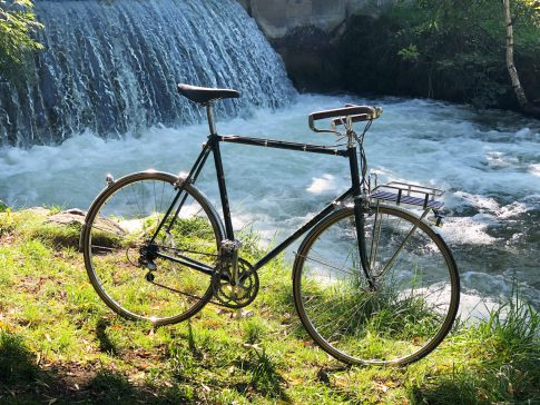 CIÖCC Porteur Racer refurbished, RAL 6012 schwarzgrün