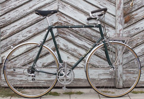 CIÖCC Porteur Racer refurbished, RAL 6012 schwarzgrün