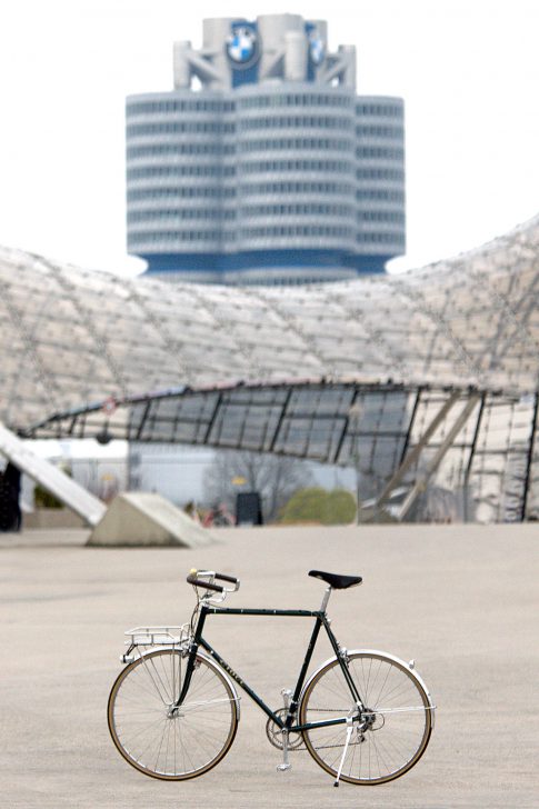 CIÖCC Porteur Racer refurbished, RAL 6012 schwarzgrün