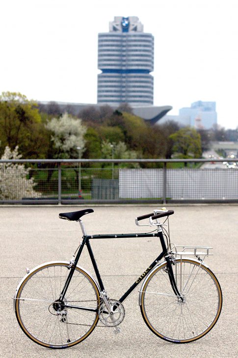 CIÖCC Porteur Racer refurbished, RAL 6012 schwarzgrün