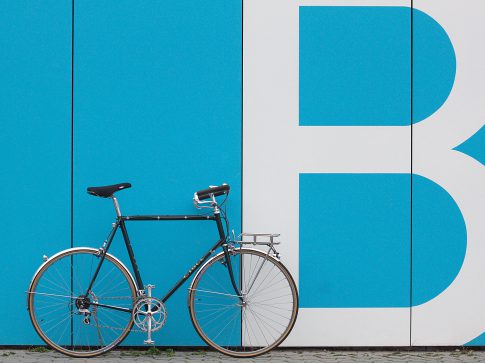 CIÖCC Porteur Racer refurbished, RAL 6012 schwarzgrün