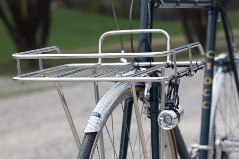 HONJO-KOKEN Schutzblech + Velo Orange Porteur Front Rack mit Supernova E3 Pure Pro