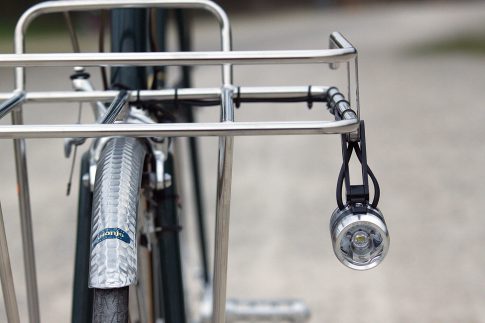 HONJO-KOKEN Schutzblech + Velo Orange Porteur Front Rack mit Supernova E3 Pure Pro