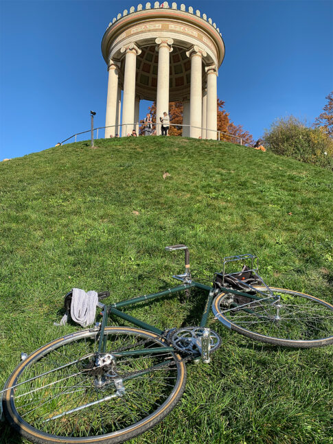 CIÖCC Porteur Racer refurbished, RAL 6012 schwarzgrün