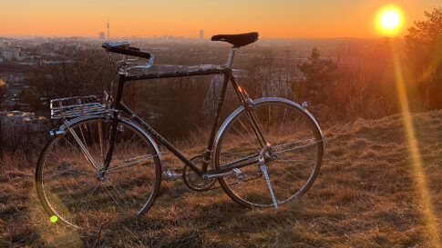CIÖCC Porteur Racer refurbished, RAL 6012 schwarzgrün