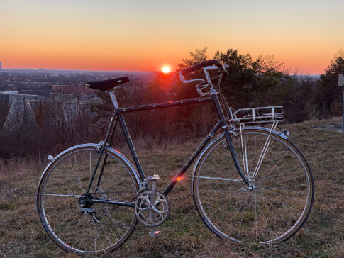 CIÖCC Porteur Racer refurbished, RAL 6012 schwarzgrün