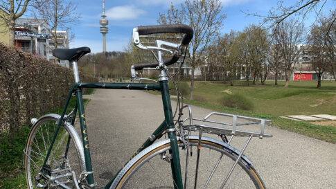 CIÖCC Porteur Racer refurbished, RAL 6012 schwarzgrün
