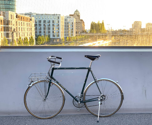 CIÖCC Porteur Racer refurbished, RAL 6012 schwarzgrün