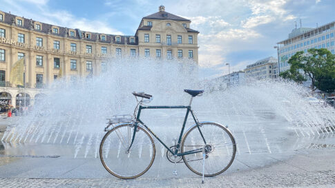 CIÖCC Porteur Racer refurbished, RAL 6012 schwarzgrün